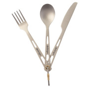 Posate Vango Titanium Cutlery Set argento Titanium
