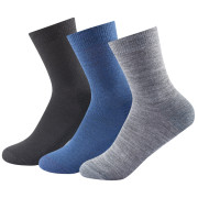 Calzini per bambini Devold Daily Medium Kid Sock 3PK blu KidMix