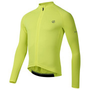 Maglia da ciclismo da uomo Dare 2b Lightning Long Sleeve Jersey giallo Fluro Yellow