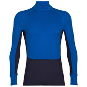 Felpa funzionale da uomo Icebreaker ZoneKnit™ 260 LS Half Zip blu lazurite/royal navy/snow/cb