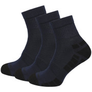 Calze MOOA Silver Bamboo Mid 3-pack blu/nero Blue/Black