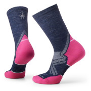 Calzini da donna Smartwool W Run Cold Weather Targeted Cushion Crew blu/rosa Deep Navy