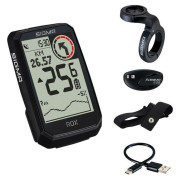 Computer da bicicletta Sigma Rox 4.0 Endurance HR set nero black