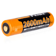 Batterie ricaricabili Fenix 18650 2600 mAh (Li-Ion)