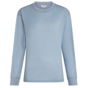 Maglietta sportiva da donna Icebreaker Women Mer 150 Tech Lite LS Relaxed Tee azzurro Zinc Blue