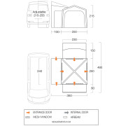 Tenda per minibus Vango Versos Air Mid