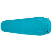 Sacco lenzuolo Warmpeace Polartec Micro Mummy 195 cm azzurro Caribic