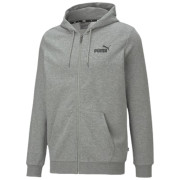 Felpa da uomo Puma ESS Small Logo FZ Hoodie TR grigio/bianco gray