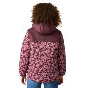 Giacca invernale per bambini Regatta Lofthouse Fig/Violet Leopard