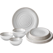 Set di stoviglie Brunner Savana Midday bianco