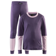 Set per bambini Craft Baselayer Junior viola