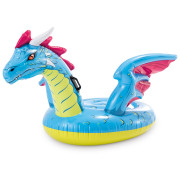 Giocattolo gonfiabile Intex Drak Dragon Ride-On 57563NP blu