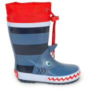Stivali da pioggia per bambini Pidilidi Žralok blu/rosso modrá
