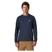 Maglietta da uomo Patagonia M's L/S MW Hut Tripper Skyline T-Shirt