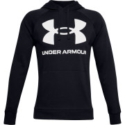 Felpa da uomo Under Armour Rival Fleece Big Logo HD nero Black//OnyxWhite