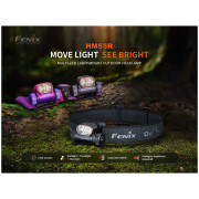 Lampada frontale Fenix HM55R