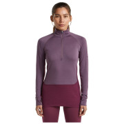Maglietta sportiva da donna Icebreaker Women Mer 200 ZoneKnit LS Half Zip