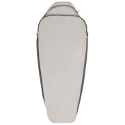 Sacco lenzuolo Sea to Summit Silk Blend Sleeping Bag Liner - Mummy grigio chiaro Moonstruck Grey