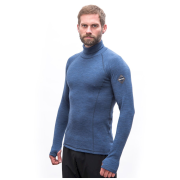 Maglietta funzionale da uomo Sensor Merino Bold Roll Neck dl.rukáv