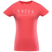 Maglietta da donna Alpine Pro Norda rosso calypso coral