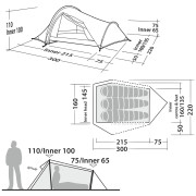 Tenda ultraleggera Robens Challenger 3XE