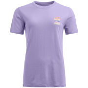 Maglietta sportiva da donna Ortovox 140 Cool Mtn Gradient Ts viola Lush Lavender