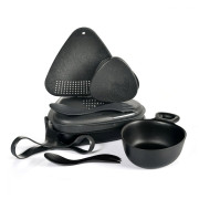 Set di stoviglie Light My Fire Outdoor MealKit nero slatyblack