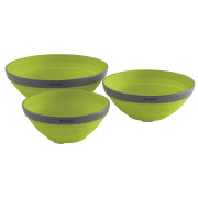 Set di ciotole Outwell Collaps Bowl Set verde LimeGreen
