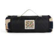 Coperta da picnic Regatta Orla Kiely Printed Picnic Blanket nero/beige Giant Square Flower Mono
