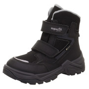 Stivali invernali per bambini Superfit Snow Max Schwarz/Grau grigio scuro Schwarz/Grau