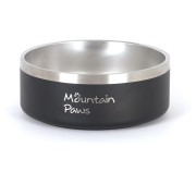 Ciotola per cani Mountain Paws Basecamp Dog Bowl nero/argento Black