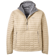 Giacca da uomo Rab Microlighter Pullover Down Hoody beige