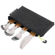 Set di posate Outwell Pouch Cutlery Set Deluxe marrone