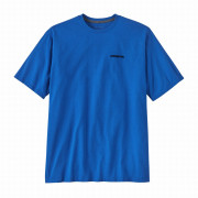 Maglietta da uomo Patagonia P-6 Logo Responsibili Tee blu P-6 Outline: Vessel Blue