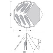 Tenda interna Robens Inner tent Chinook Ursa