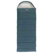 Sacco a pelo rettangolare Outwell Camper Supreme blu scuro Blue