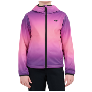Giacca softshell per bambini 4F Softshell Jacket F603 Multicolour 3 Allover rosa Multicolour 3 Allover