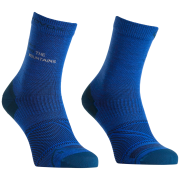 Calze in lana merino da uomo Ortovox Alpine Light Comp Mid Socks M azzurro Blue Note