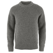 Maglione da uomo Fjällräven Övik Waffle Knit M grigio Grey