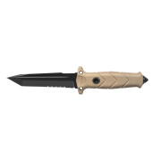 Coltello militare TB OUTDOOR Vengeur Survival Knife nero/beige