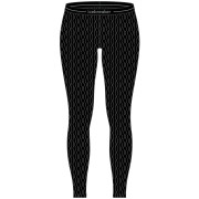 Mutande sportive da donna Icebreaker W Mer 260 Vertex Leggings On-Piste nero/bianco Black/Snow/J