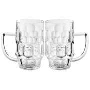 Bicchiere per birra Brunner Beerglass Classic Set - 2ks trasparente