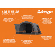 Tenda per minibus Vango Cove III Air Low