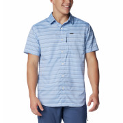 Camicia da uomo Columbia Silver Ridge™ Utility Lite Novelty SS azzurro Skyler Chambray Stripe