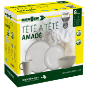 Set di stoviglie Brunner Set tête-à-tête Amadè 8 pcs