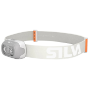 Lampada frontale Silva Seek 600 Recharge grigio Whiteout