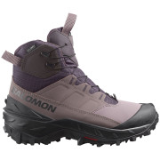 Stivali invernali da donna Salomon Crosstrak Powder Wp W marrone Nine Iron / Shark / Phantom