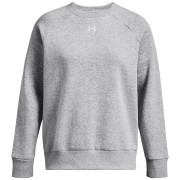 Felpa da donna Under Armour Rival Fleece Crew grigio Mod Gray Light Heather / / White