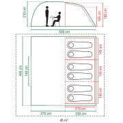 Tenda familiare Coleman Vespucci 6