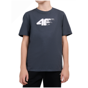 Maglietta da bambino 4F Tshirt M3515 Dark Grey grigio Dark Grey